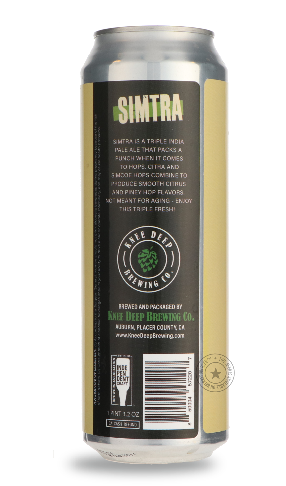 -Knee Deep- Simtra-IPA- Only @ Beer Republic - The best online beer store for American & Canadian craft beer - Buy beer online from the USA and Canada - Bier online kopen - Amerikaans bier kopen - Craft beer store - Craft beer kopen - Amerikanisch bier kaufen - Bier online kaufen - Acheter biere online - IPA - Stout - Porter - New England IPA - Hazy IPA - Imperial Stout - Barrel Aged - Barrel Aged Imperial Stout - Brown - Dark beer - Blond - Blonde - Pilsner - Lager - Wheat - Weizen - Amber - Barley Wine - 