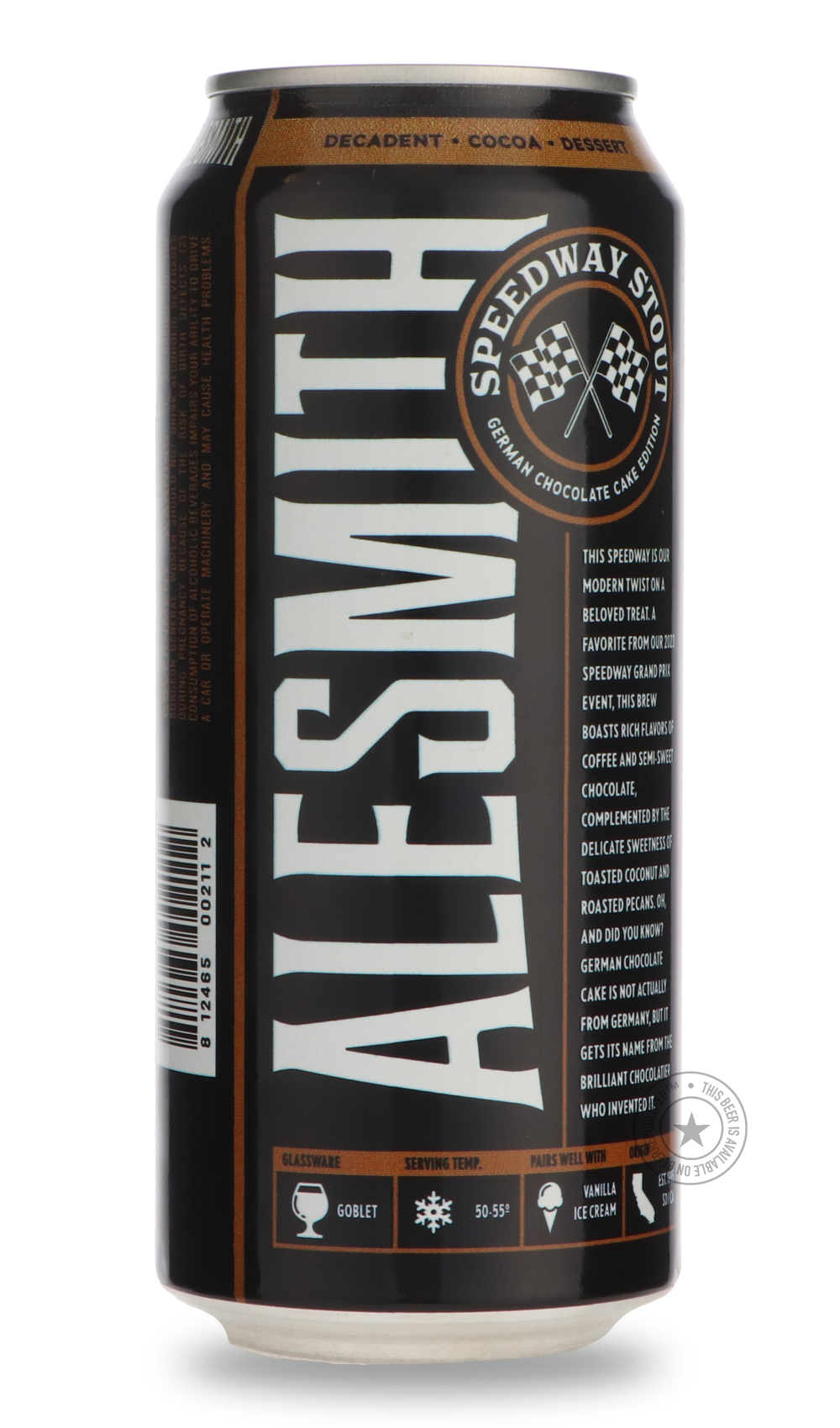 -AleSmith- Speedway Stout: German Chocolate Cake Edition-Stout & Porter- Only @ Beer Republic - The best online beer store for American & Canadian craft beer - Buy beer online from the USA and Canada - Bier online kopen - Amerikaans bier kopen - Craft beer store - Craft beer kopen - Amerikanisch bier kaufen - Bier online kaufen - Acheter biere online - IPA - Stout - Porter - New England IPA - Hazy IPA - Imperial Stout - Barrel Aged - Barrel Aged Imperial Stout - Brown - Dark beer - Blond - Blonde - Pilsner 