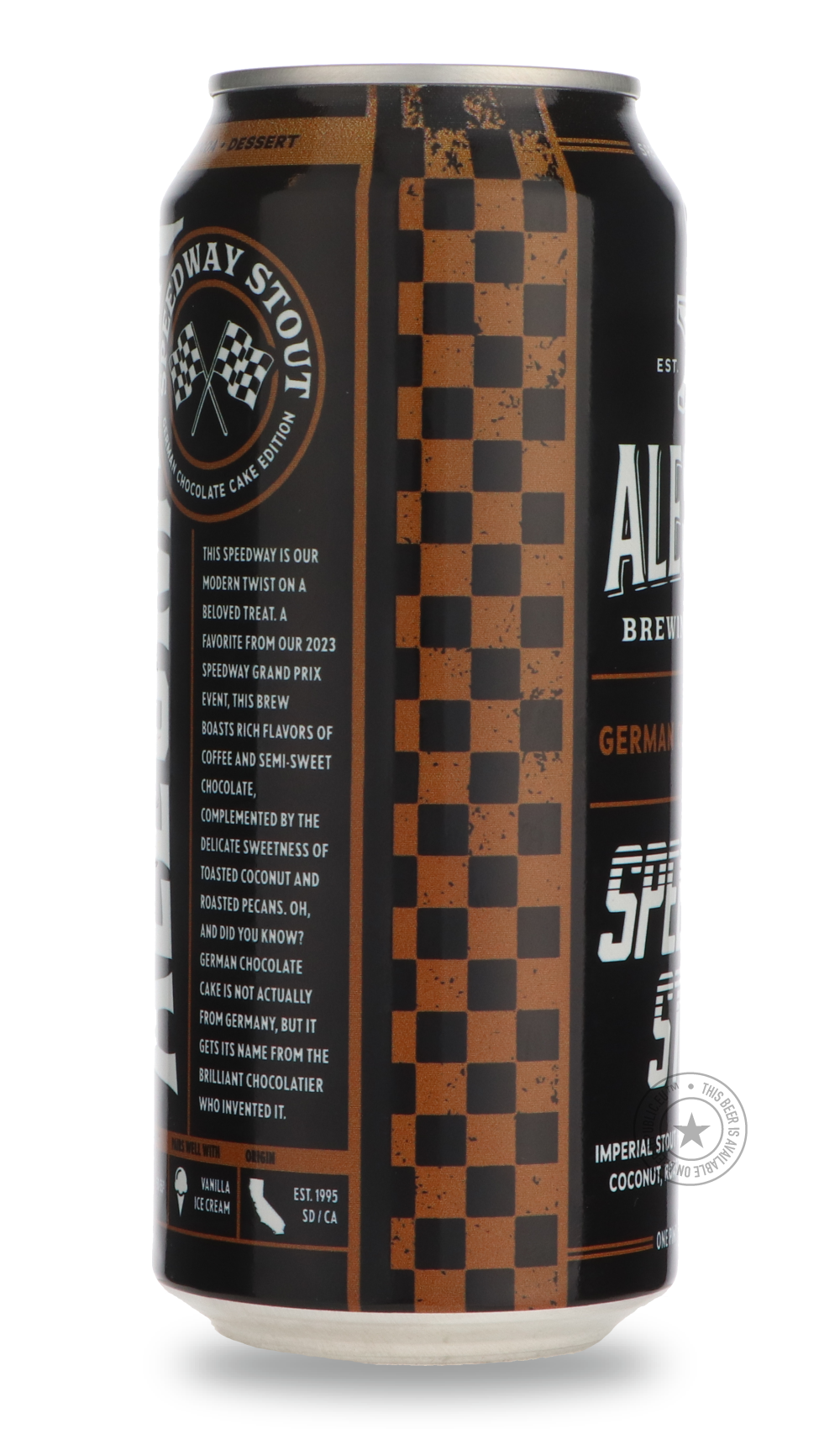 -AleSmith- Speedway Stout: German Chocolate Cake Edition-Stout & Porter- Only @ Beer Republic - The best online beer store for American & Canadian craft beer - Buy beer online from the USA and Canada - Bier online kopen - Amerikaans bier kopen - Craft beer store - Craft beer kopen - Amerikanisch bier kaufen - Bier online kaufen - Acheter biere online - IPA - Stout - Porter - New England IPA - Hazy IPA - Imperial Stout - Barrel Aged - Barrel Aged Imperial Stout - Brown - Dark beer - Blond - Blonde - Pilsner 