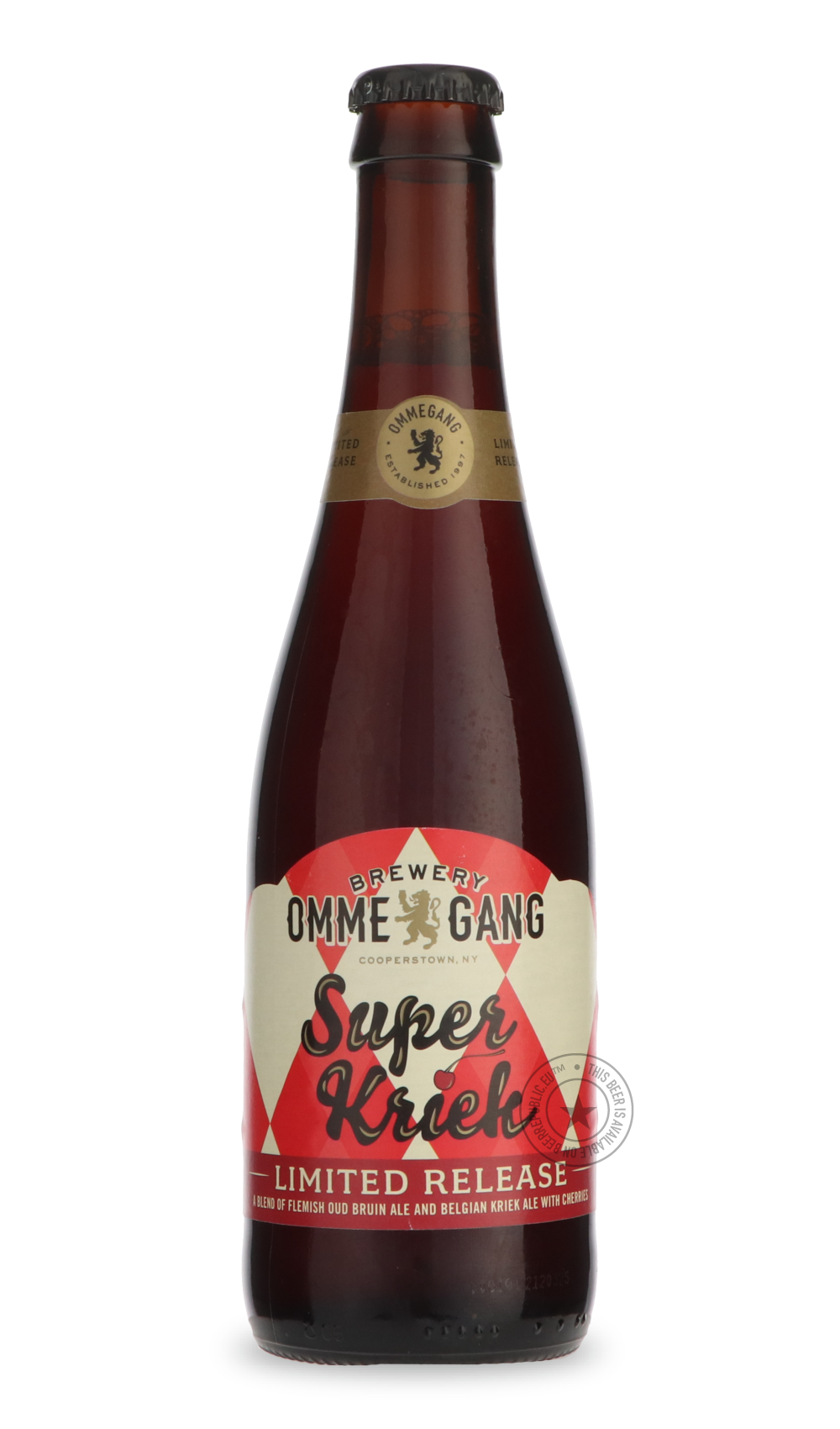 -Ommegang- Super Kriek (Vintage)-Sour / Wild & Fruity- Only @ Beer Republic - The best online beer store for American & Canadian craft beer - Buy beer online from the USA and Canada - Bier online kopen - Amerikaans bier kopen - Craft beer store - Craft beer kopen - Amerikanisch bier kaufen - Bier online kaufen - Acheter biere online - IPA - Stout - Porter - New England IPA - Hazy IPA - Imperial Stout - Barrel Aged - Barrel Aged Imperial Stout - Brown - Dark beer - Blond - Blonde - Pilsner - Lager - Wheat - 