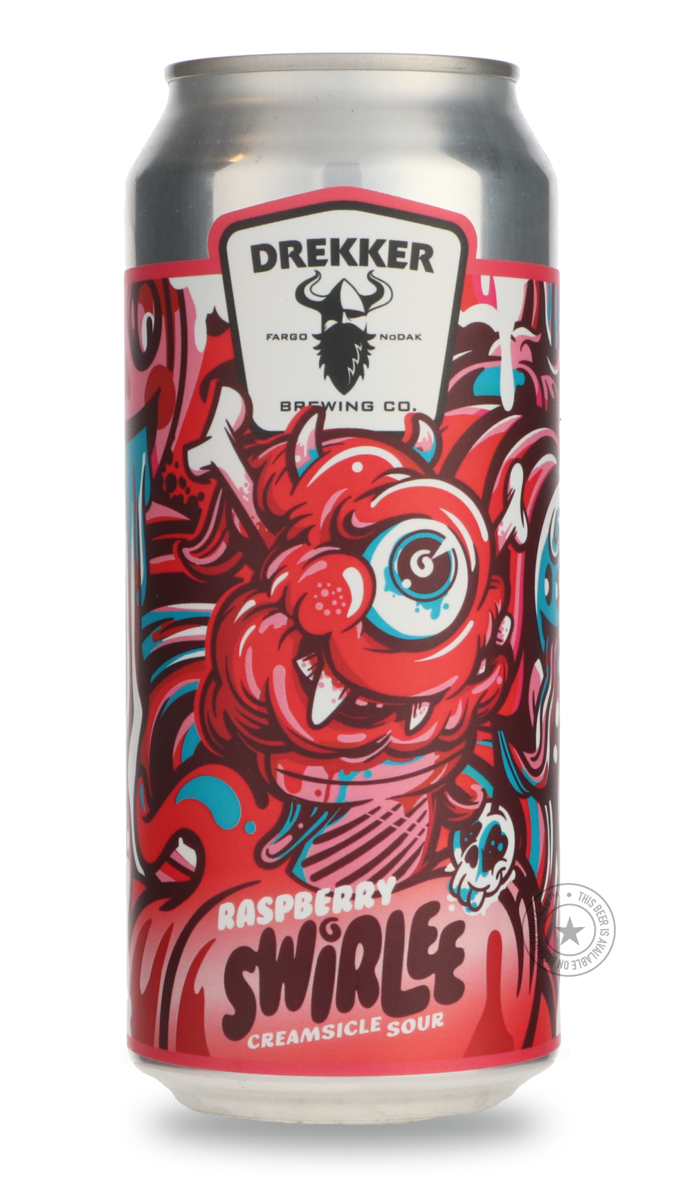 Drekker- Swirlee - Raspberry Creamsicle-Sour / Wild & Fruity- Only @ Beer Republic - The best online beer store for American & Canadian craft beer - Buy beer online from the USA and Canada - Bier online kopen - Amerikaans bier kopen - Craft beer store - Craft beer kopen - Amerikanisch bier kaufen - Bier online kaufen - Acheter biere online - IPA - Stout - Porter - New England IPA - Hazy IPA - Imperial Stout - Barrel Aged - Barrel Aged Imperial Stout - Brown - Dark beer - Blond - Blonde - Pilsner - Lager - W