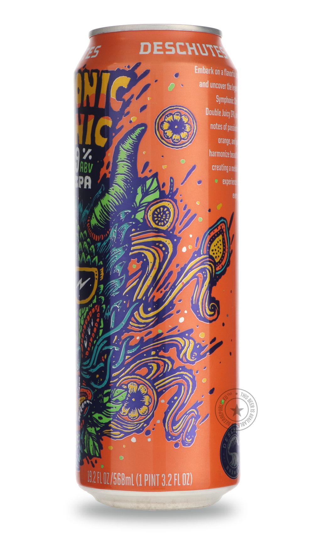 -Deschutes- Symphonic Chronic Double Juicy IPA-IPA- Only @ Beer Republic - The best online beer store for American & Canadian craft beer - Buy beer online from the USA and Canada - Bier online kopen - Amerikaans bier kopen - Craft beer store - Craft beer kopen - Amerikanisch bier kaufen - Bier online kaufen - Acheter biere online - IPA - Stout - Porter - New England IPA - Hazy IPA - Imperial Stout - Barrel Aged - Barrel Aged Imperial Stout - Brown - Dark beer - Blond - Blonde - Pilsner - Lager - Wheat - Wei
