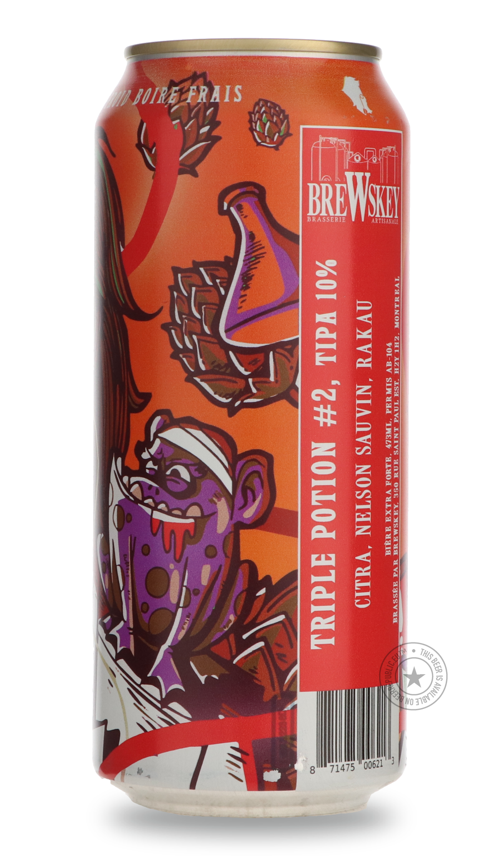 -Brewskey- TRIPLE POTION #2-IPA- Only @ Beer Republic - The best online beer store for American & Canadian craft beer - Buy beer online from the USA and Canada - Bier online kopen - Amerikaans bier kopen - Craft beer store - Craft beer kopen - Amerikanisch bier kaufen - Bier online kaufen - Acheter biere online - IPA - Stout - Porter - New England IPA - Hazy IPA - Imperial Stout - Barrel Aged - Barrel Aged Imperial Stout - Brown - Dark beer - Blond - Blonde - Pilsner - Lager - Wheat - Weizen - Amber - Barle