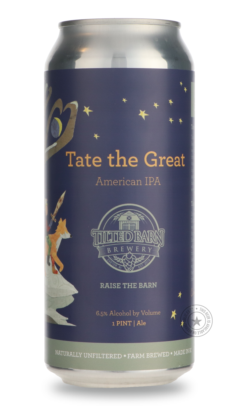 -Tilted Barn- Tate the Great-IPA- Only @ Beer Republic - The best online beer store for American & Canadian craft beer - Buy beer online from the USA and Canada - Bier online kopen - Amerikaans bier kopen - Craft beer store - Craft beer kopen - Amerikanisch bier kaufen - Bier online kaufen - Acheter biere online - IPA - Stout - Porter - New England IPA - Hazy IPA - Imperial Stout - Barrel Aged - Barrel Aged Imperial Stout - Brown - Dark beer - Blond - Blonde - Pilsner - Lager - Wheat - Weizen - Amber - Barl