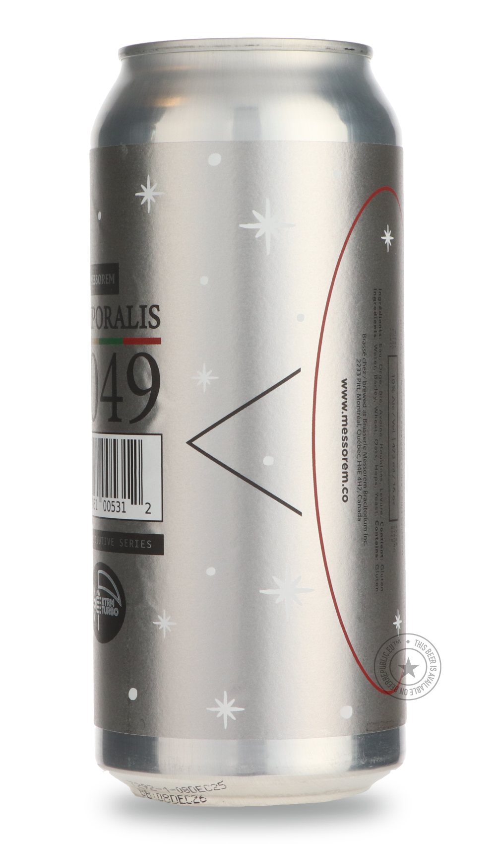 Messorem- Temporalis #0049-IPA- Only @ Beer Republic - The best online beer store for American & Canadian craft beer - Buy beer online from the USA and Canada - Bier online kopen - Amerikaans bier kopen - Craft beer store - Craft beer kopen - Amerikanisch bier kaufen - Bier online kaufen - Acheter biere online - IPA - Stout - Porter - New England IPA - Hazy IPA - Imperial Stout - Barrel Aged - Barrel Aged Imperial Stout - Brown - Dark beer - Blond - Blonde - Pilsner - Lager - Wheat - Weizen - Amber - Barley