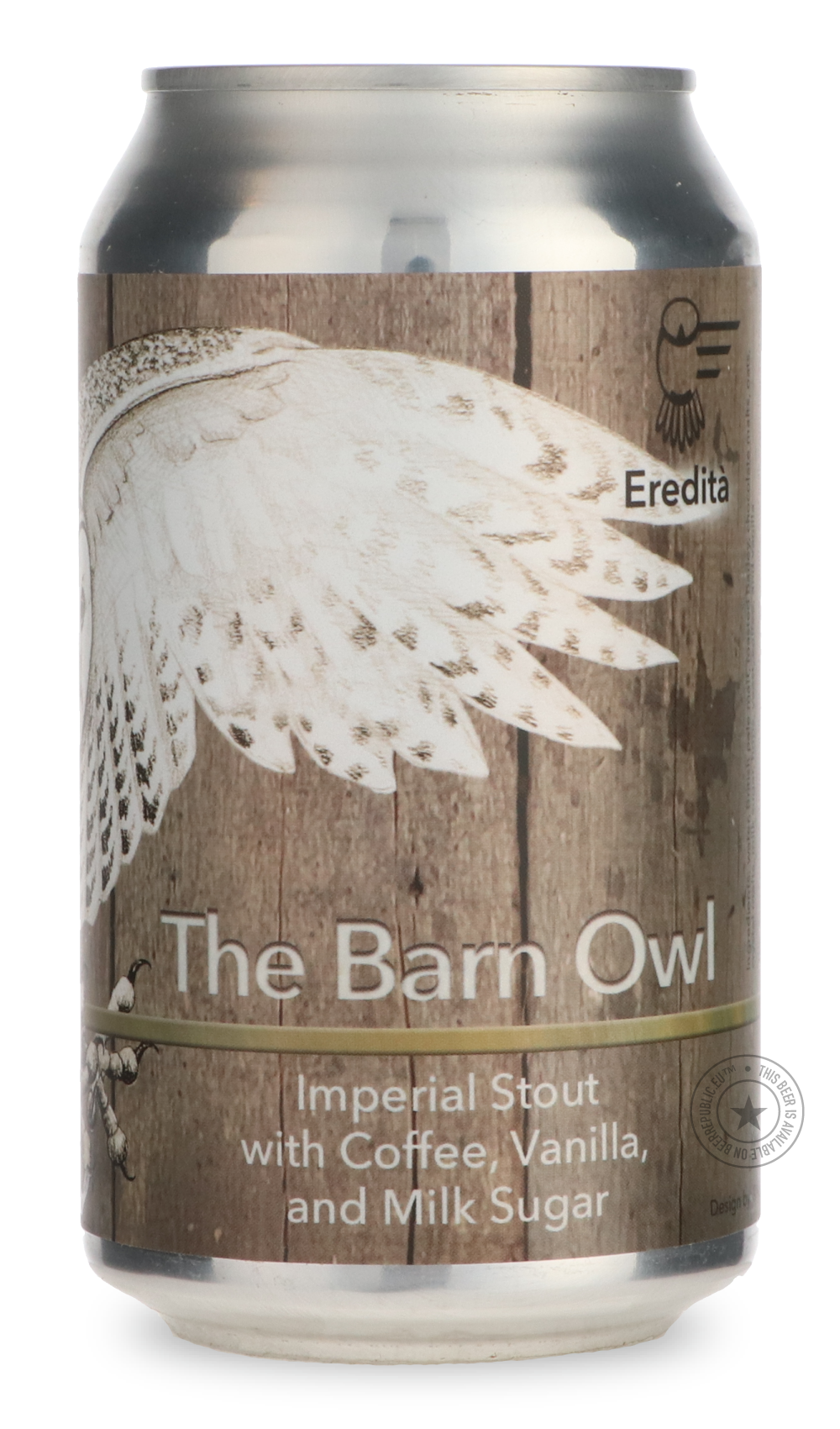 -Eredità- The Barn Owl-Stout & Porter- Only @ Beer Republic - The best online beer store for American & Canadian craft beer - Buy beer online from the USA and Canada - Bier online kopen - Amerikaans bier kopen - Craft beer store - Craft beer kopen - Amerikanisch bier kaufen - Bier online kaufen - Acheter biere online - IPA - Stout - Porter - New England IPA - Hazy IPA - Imperial Stout - Barrel Aged - Barrel Aged Imperial Stout - Brown - Dark beer - Blond - Blonde - Pilsner - Lager - Wheat - Weizen - Amber -