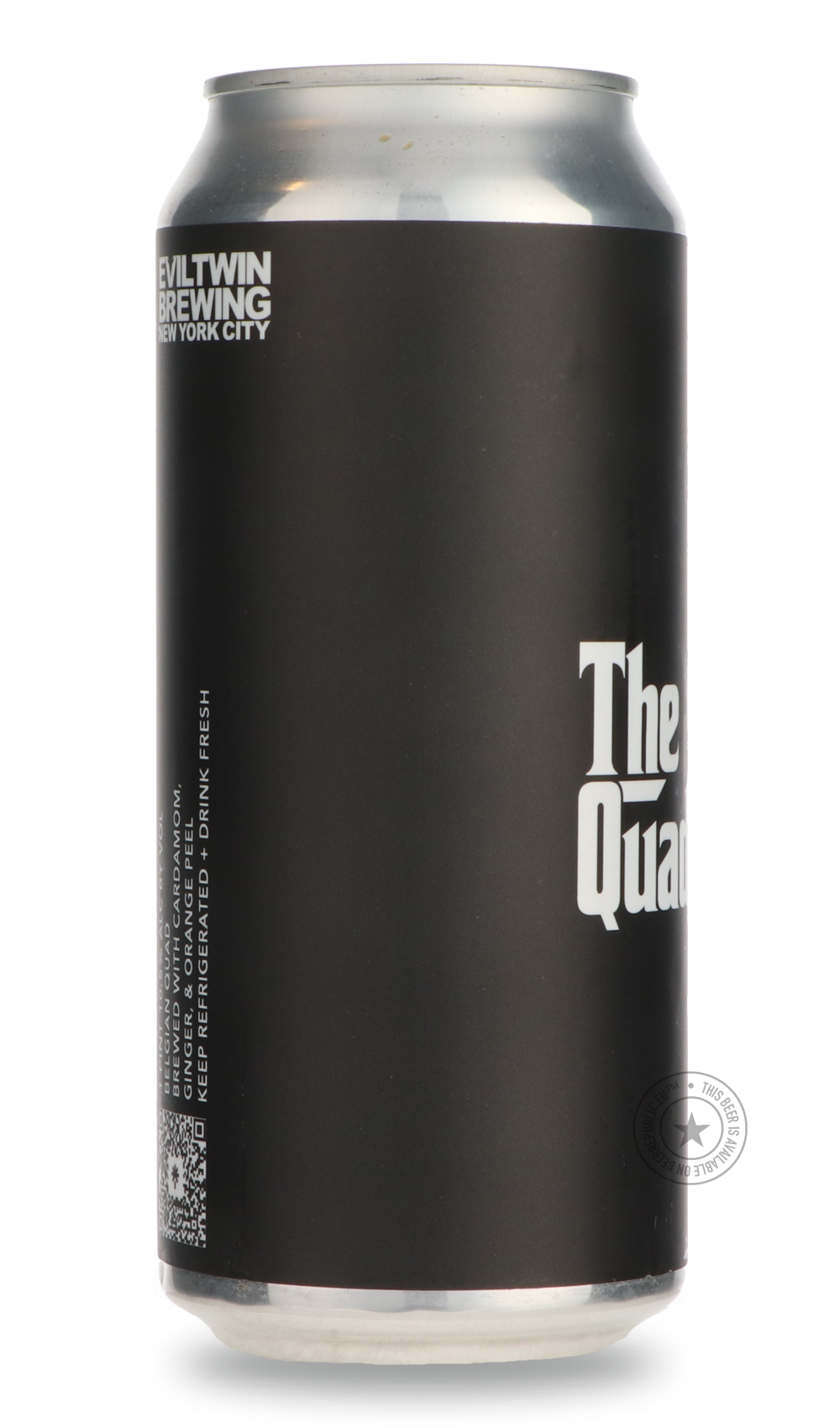-Evil Twin- The Quadfather-Brown & Dark- Only @ Beer Republic - The best online beer store for American & Canadian craft beer - Buy beer online from the USA and Canada - Bier online kopen - Amerikaans bier kopen - Craft beer store - Craft beer kopen - Amerikanisch bier kaufen - Bier online kaufen - Acheter biere online - IPA - Stout - Porter - New England IPA - Hazy IPA - Imperial Stout - Barrel Aged - Barrel Aged Imperial Stout - Brown - Dark beer - Blond - Blonde - Pilsner - Lager - Wheat - Weizen - Amber
