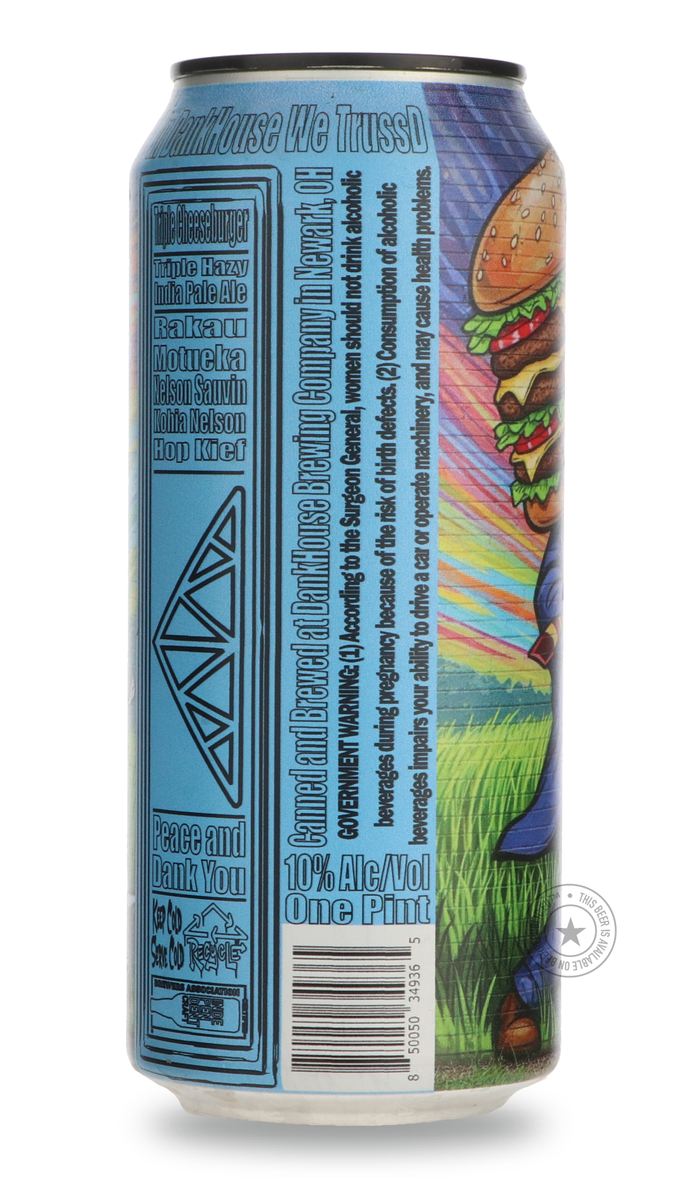 -DankHouse- Triple Cheeseburger-IPA- Only @ Beer Republic - The best online beer store for American & Canadian craft beer - Buy beer online from the USA and Canada - Bier online kopen - Amerikaans bier kopen - Craft beer store - Craft beer kopen - Amerikanisch bier kaufen - Bier online kaufen - Acheter biere online - IPA - Stout - Porter - New England IPA - Hazy IPA - Imperial Stout - Barrel Aged - Barrel Aged Imperial Stout - Brown - Dark beer - Blond - Blonde - Pilsner - Lager - Wheat - Weizen - Amber - B
