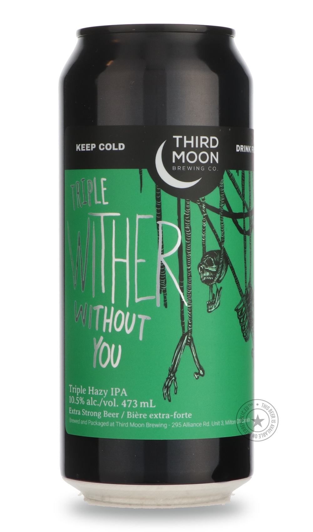 Third Moon- Triple Wither Without You-IPA- Only @ Beer Republic - The best online beer store for American & Canadian craft beer - Buy beer online from the USA and Canada - Bier online kopen - Amerikaans bier kopen - Craft beer store - Craft beer kopen - Amerikanisch bier kaufen - Bier online kaufen - Acheter biere online - IPA - Stout - Porter - New England IPA - Hazy IPA - Imperial Stout - Barrel Aged - Barrel Aged Imperial Stout - Brown - Dark beer - Blond - Blonde - Pilsner - Lager - Wheat - Weizen - Amb