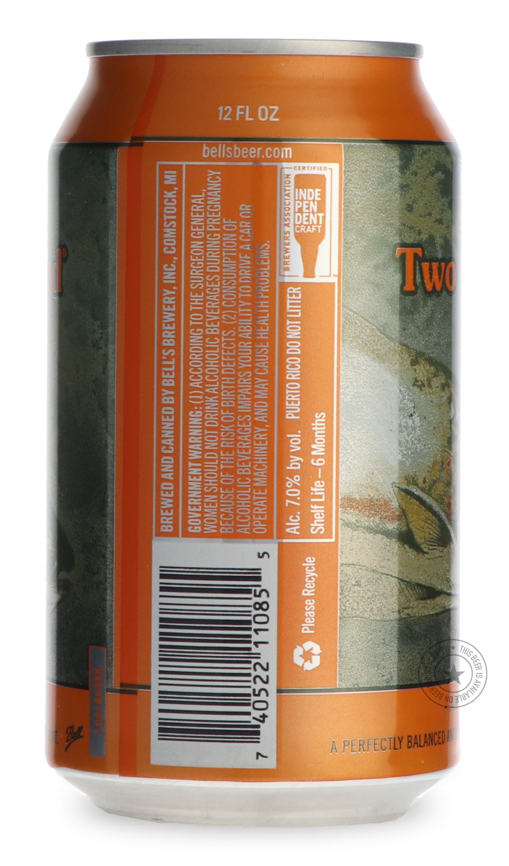 -Bell's- Two Hearted IPA-IPA- Only @ Beer Republic - The best online beer store for American & Canadian craft beer - Buy beer online from the USA and Canada - Bier online kopen - Amerikaans bier kopen - Craft beer store - Craft beer kopen - Amerikanisch bier kaufen - Bier online kaufen - Acheter biere online - IPA - Stout - Porter - New England IPA - Hazy IPA - Imperial Stout - Barrel Aged - Barrel Aged Imperial Stout - Brown - Dark beer - Blond - Blonde - Pilsner - Lager - Wheat - Weizen - Amber - Barley W