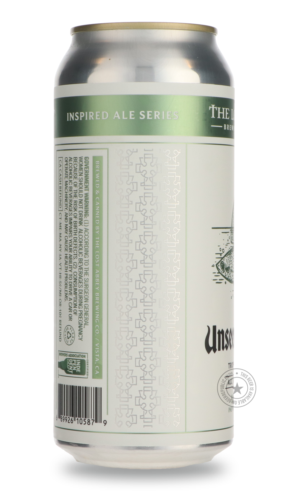 -Lost Abbey- Unseen Things-IPA- Only @ Beer Republic - The best online beer store for American & Canadian craft beer - Buy beer online from the USA and Canada - Bier online kopen - Amerikaans bier kopen - Craft beer store - Craft beer kopen - Amerikanisch bier kaufen - Bier online kaufen - Acheter biere online - IPA - Stout - Porter - New England IPA - Hazy IPA - Imperial Stout - Barrel Aged - Barrel Aged Imperial Stout - Brown - Dark beer - Blond - Blonde - Pilsner - Lager - Wheat - Weizen - Amber - Barley