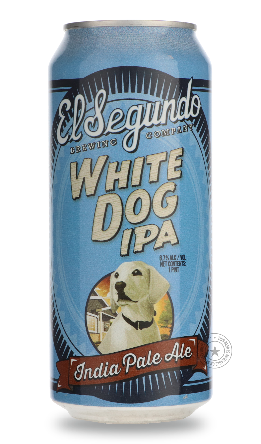 -El Segundo- White Dog IPA-IPA- Only @ Beer Republic - The best online beer store for American & Canadian craft beer - Buy beer online from the USA and Canada - Bier online kopen - Amerikaans bier kopen - Craft beer store - Craft beer kopen - Amerikanisch bier kaufen - Bier online kaufen - Acheter biere online - IPA - Stout - Porter - New England IPA - Hazy IPA - Imperial Stout - Barrel Aged - Barrel Aged Imperial Stout - Brown - Dark beer - Blond - Blonde - Pilsner - Lager - Wheat - Weizen - Amber - Barley