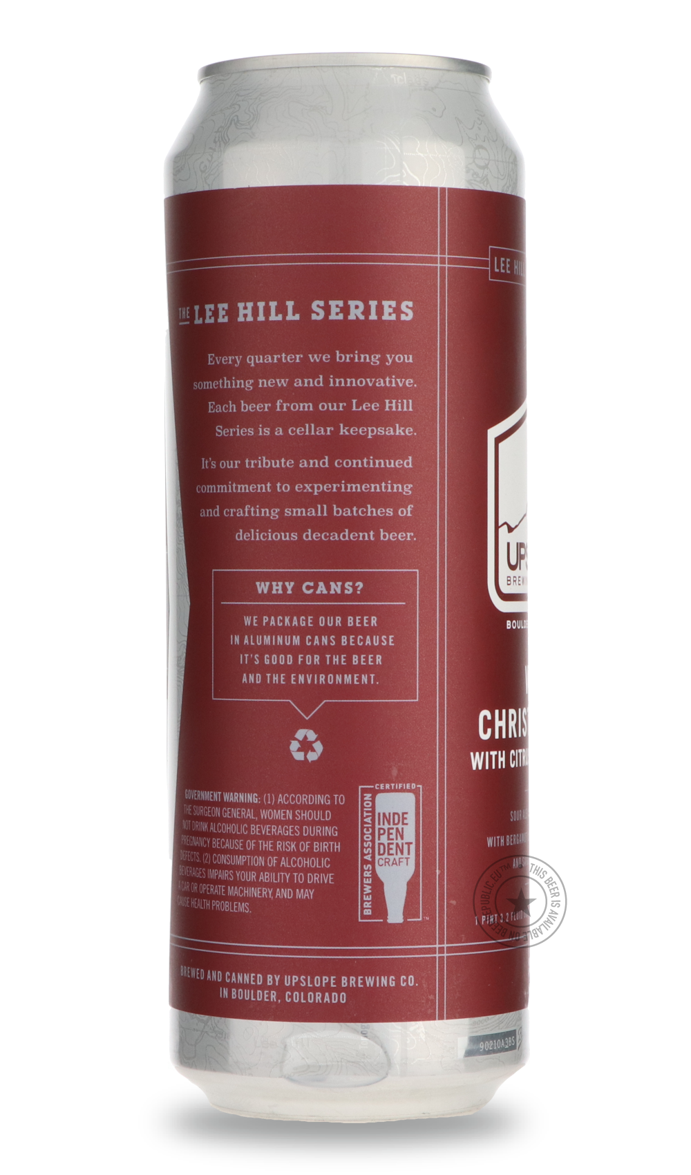 -Upslope- Lee Hill Vol. 26 Wild Christmas Ale With Citrus And Cinnamon-Sour / Wild & Fruity- Only @ Beer Republic - The best online beer store for American & Canadian craft beer - Buy beer online from the USA and Canada - Bier online kopen - Amerikaans bier kopen - Craft beer store - Craft beer kopen - Amerikanisch bier kaufen - Bier online kaufen - Acheter biere online - IPA - Stout - Porter - New England IPA - Hazy IPA - Imperial Stout - Barrel Aged - Barrel Aged Imperial Stout - Brown - Dark beer - Blond