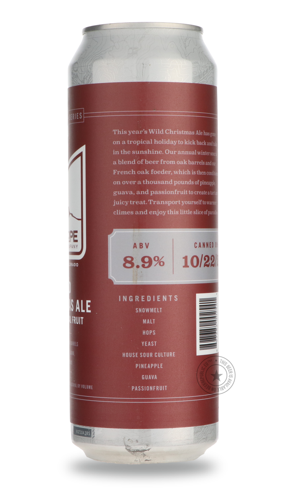 -Upslope- Lee Hill Vol. 30 Wild Christmas Ale With Tropical Fruit-Sour / Wild & Fruity- Only @ Beer Republic - The best online beer store for American & Canadian craft beer - Buy beer online from the USA and Canada - Bier online kopen - Amerikaans bier kopen - Craft beer store - Craft beer kopen - Amerikanisch bier kaufen - Bier online kaufen - Acheter biere online - IPA - Stout - Porter - New England IPA - Hazy IPA - Imperial Stout - Barrel Aged - Barrel Aged Imperial Stout - Brown - Dark beer - Blond - Bl