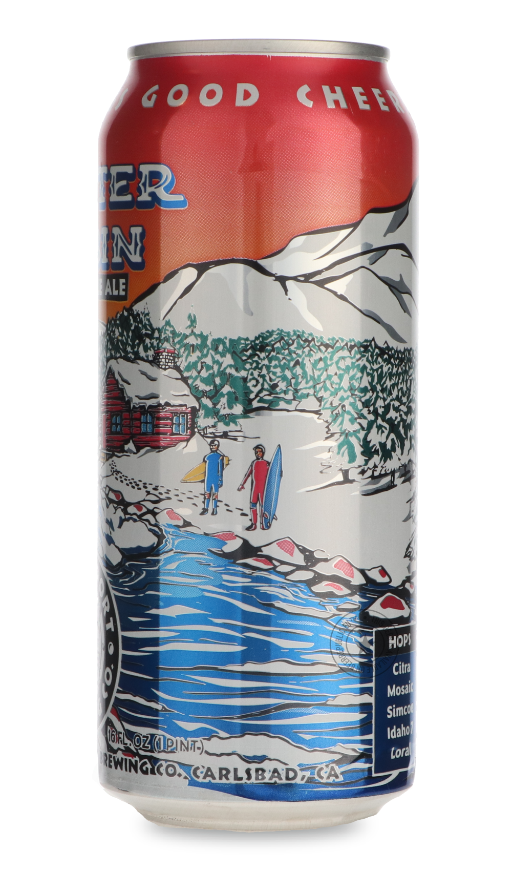 -Pizza Port- Winter Cabin-IPA- Only @ Beer Republic - The best online beer store for American & Canadian craft beer - Buy beer online from the USA and Canada - Bier online kopen - Amerikaans bier kopen - Craft beer store - Craft beer kopen - Amerikanisch bier kaufen - Bier online kaufen - Acheter biere online - IPA - Stout - Porter - New England IPA - Hazy IPA - Imperial Stout - Barrel Aged - Barrel Aged Imperial Stout - Brown - Dark beer - Blond - Blonde - Pilsner - Lager - Wheat - Weizen - Amber - Barley 