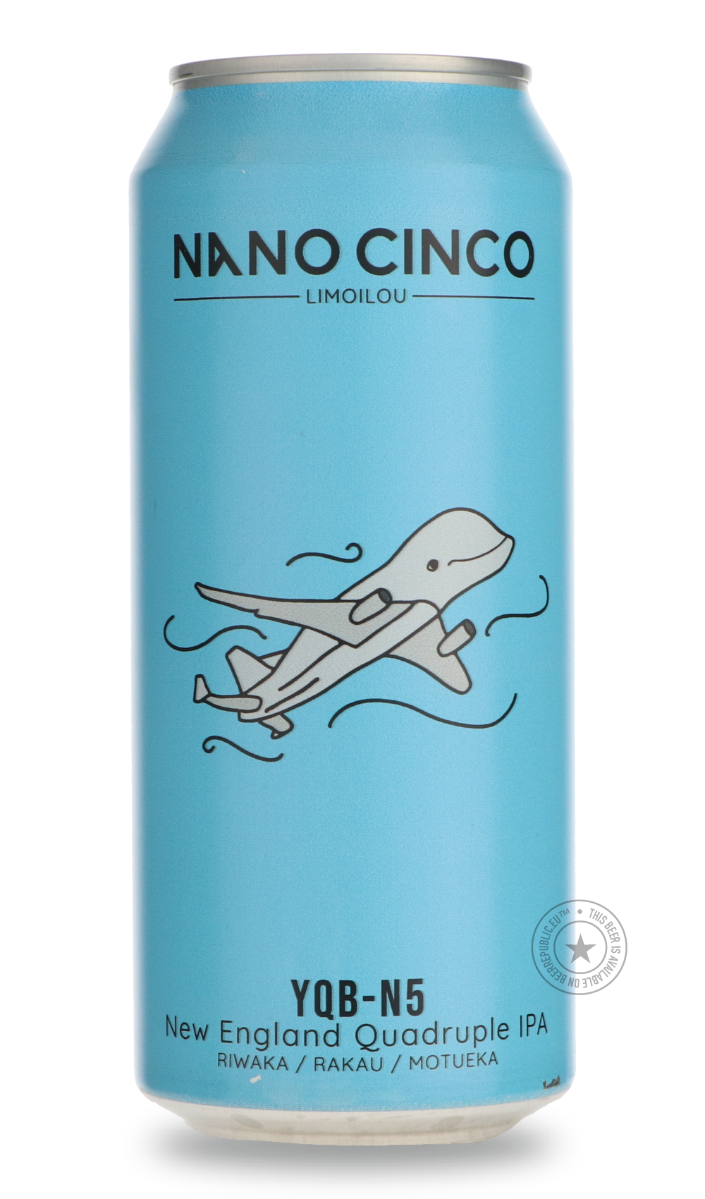 Nano Cinco- YQB-N5-IPA- Only @ Beer Republic - The best online beer store for American & Canadian craft beer - Buy beer online from the USA and Canada - Bier online kopen - Amerikaans bier kopen - Craft beer store - Craft beer kopen - Amerikanisch bier kaufen - Bier online kaufen - Acheter biere online - IPA - Stout - Porter - New England IPA - Hazy IPA - Imperial Stout - Barrel Aged - Barrel Aged Imperial Stout - Brown - Dark beer - Blond - Blonde - Pilsner - Lager - Wheat - Weizen - Amber - Barley Wine - 