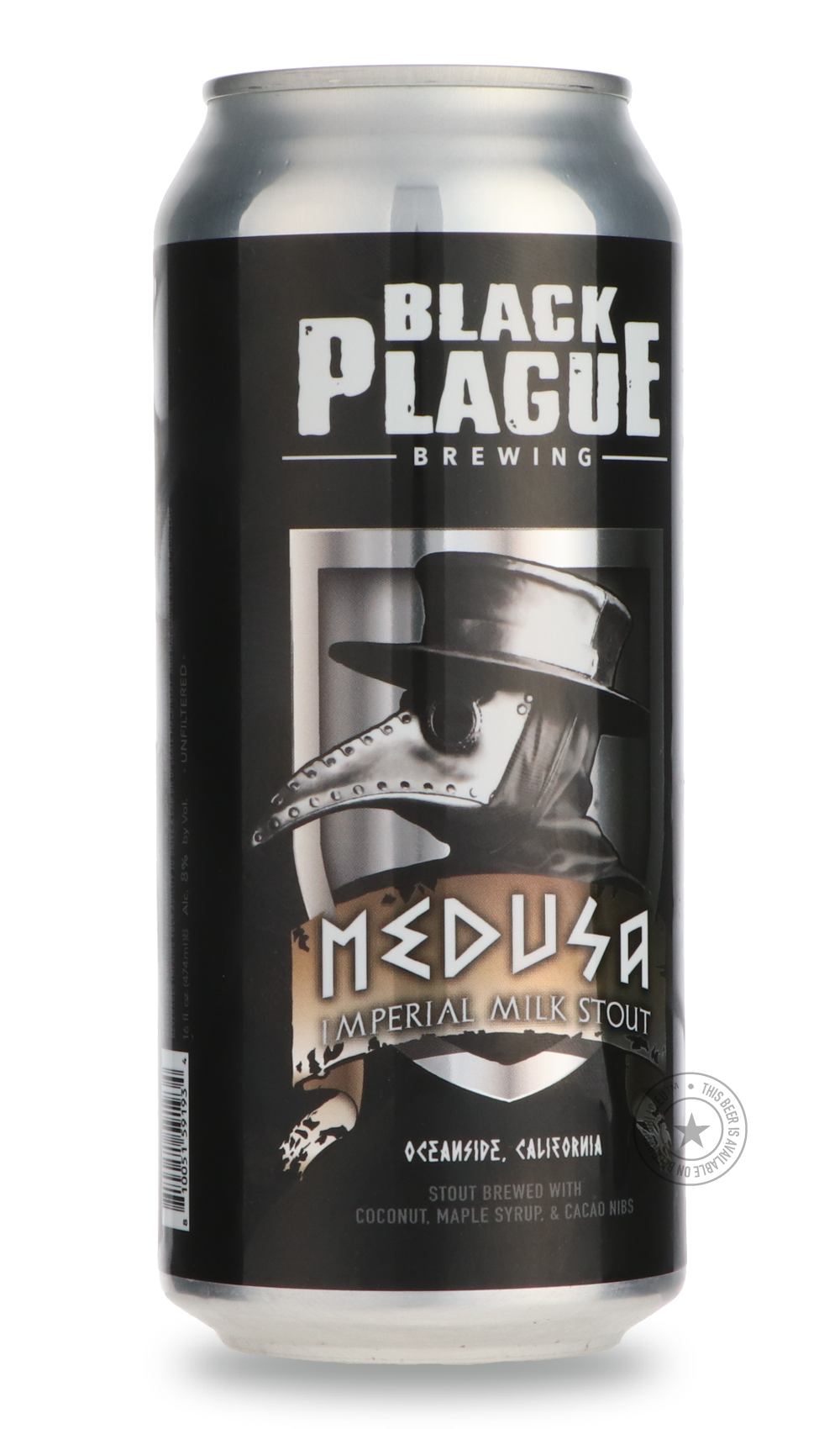 -Black Plague- Medusa-Stout & Porter- Only @ Beer Republic - The best online beer store for American & Canadian craft beer - Buy beer online from the USA and Canada - Bier online kopen - Amerikaans bier kopen - Craft beer store - Craft beer kopen - Amerikanisch bier kaufen - Bier online kaufen - Acheter biere online - IPA - Stout - Porter - New England IPA - Hazy IPA - Imperial Stout - Barrel Aged - Barrel Aged Imperial Stout - Brown - Dark beer - Blond - Blonde - Pilsner - Lager - Wheat - Weizen - Amber - 