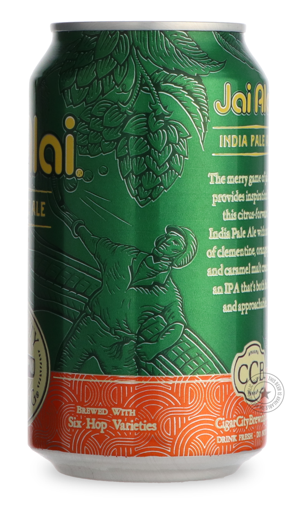 -Cigar City- Jai Alai®-IPA- Only @ Beer Republic - The best online beer store for American & Canadian craft beer - Buy beer online from the USA and Canada - Bier online kopen - Amerikaans bier kopen - Craft beer store - Craft beer kopen - Amerikanisch bier kaufen - Bier online kaufen - Acheter biere online - IPA - Stout - Porter - New England IPA - Hazy IPA - Imperial Stout - Barrel Aged - Barrel Aged Imperial Stout - Brown - Dark beer - Blond - Blonde - Pilsner - Lager - Wheat - Weizen - Amber - Barley Win