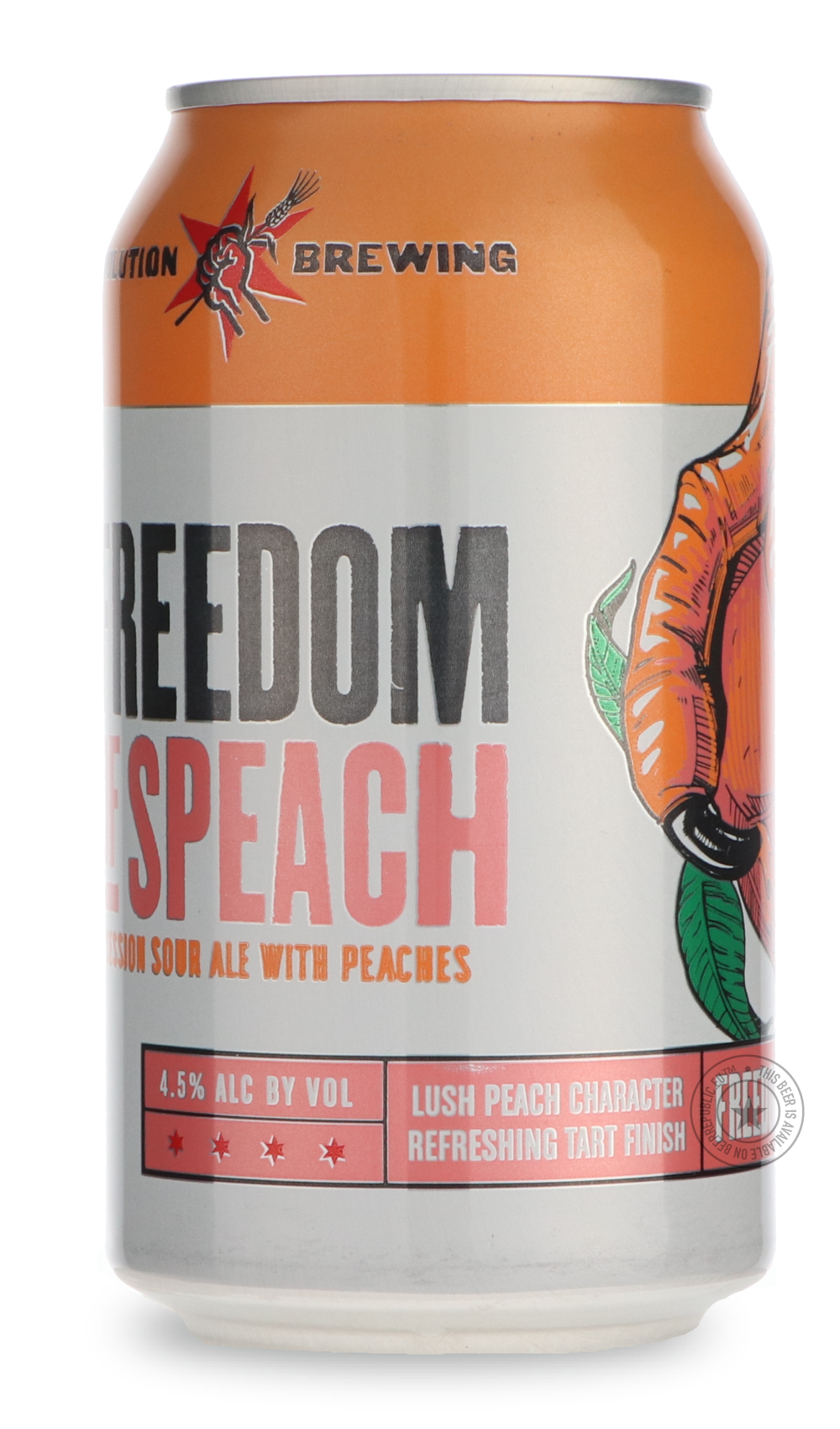 -Revolution- Freedom of Speach-Sour / Wild & Fruity- Only @ Beer Republic - The best online beer store for American & Canadian craft beer - Buy beer online from the USA and Canada - Bier online kopen - Amerikaans bier kopen - Craft beer store - Craft beer kopen - Amerikanisch bier kaufen - Bier online kaufen - Acheter biere online - IPA - Stout - Porter - New England IPA - Hazy IPA - Imperial Stout - Barrel Aged - Barrel Aged Imperial Stout - Brown - Dark beer - Blond - Blonde - Pilsner - Lager - Wheat - We
