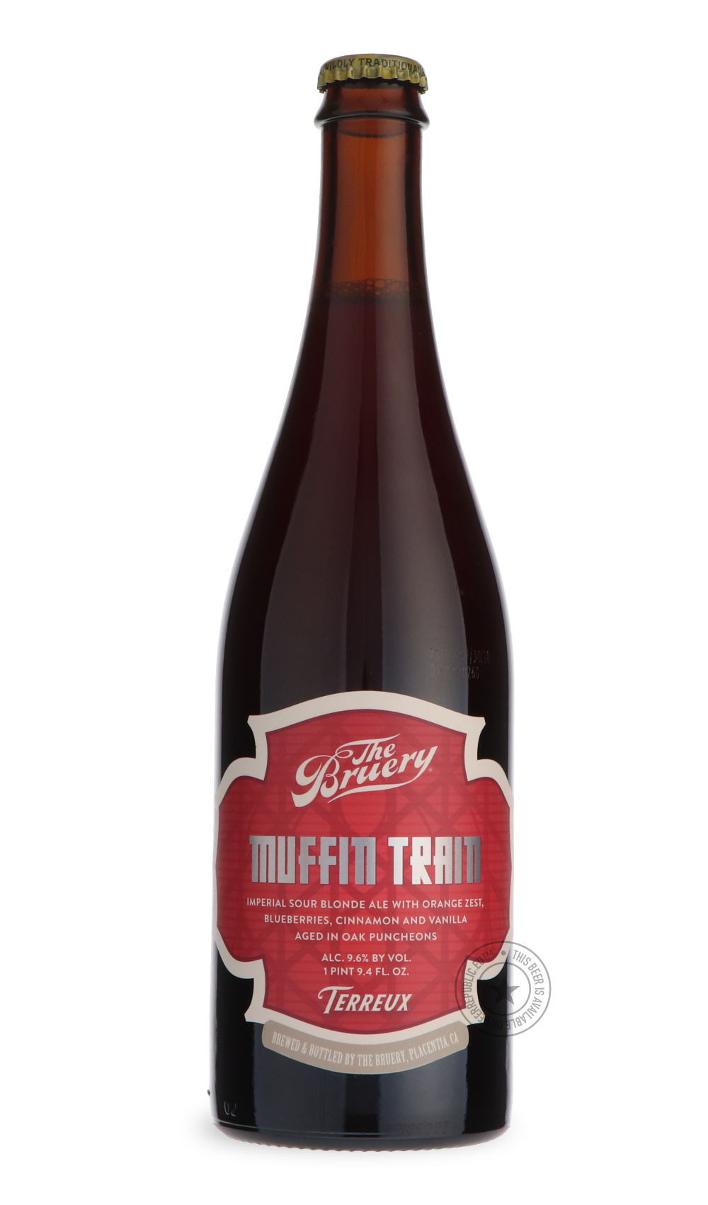 -The Bruery- Terreux Muffin Train-Sour / Wild & Fruity- Only @ Beer Republic - The best online beer store for American & Canadian craft beer - Buy beer online from the USA and Canada - Bier online kopen - Amerikaans bier kopen - Craft beer store - Craft beer kopen - Amerikanisch bier kaufen - Bier online kaufen - Acheter biere online - IPA - Stout - Porter - New England IPA - Hazy IPA - Imperial Stout - Barrel Aged - Barrel Aged Imperial Stout - Brown - Dark beer - Blond - Blonde - Pilsner - Lager - Wheat -