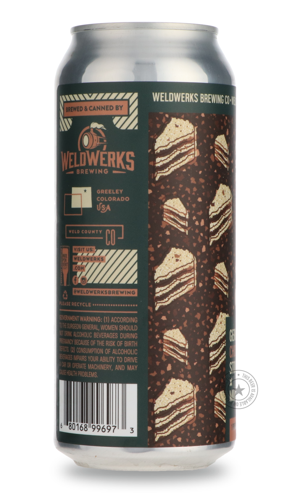 -WeldWerks- German Chocolate Cake (2022)-Stout & Porter- Only @ Beer Republic - The best online beer store for American & Canadian craft beer - Buy beer online from the USA and Canada - Bier online kopen - Amerikaans bier kopen - Craft beer store - Craft beer kopen - Amerikanisch bier kaufen - Bier online kaufen - Acheter biere online - IPA - Stout - Porter - New England IPA - Hazy IPA - Imperial Stout - Barrel Aged - Barrel Aged Imperial Stout - Brown - Dark beer - Blond - Blonde - Pilsner - Lager - Wheat 