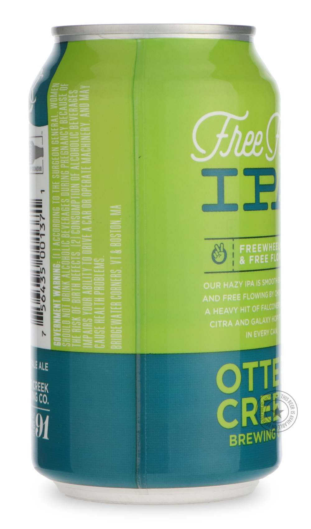 -Otter Creek- Free Flow-IPA- Only @ Beer Republic - The best online beer store for American & Canadian craft beer - Buy beer online from the USA and Canada - Bier online kopen - Amerikaans bier kopen - Craft beer store - Craft beer kopen - Amerikanisch bier kaufen - Bier online kaufen - Acheter biere online - IPA - Stout - Porter - New England IPA - Hazy IPA - Imperial Stout - Barrel Aged - Barrel Aged Imperial Stout - Brown - Dark beer - Blond - Blonde - Pilsner - Lager - Wheat - Weizen - Amber - Barley Wi