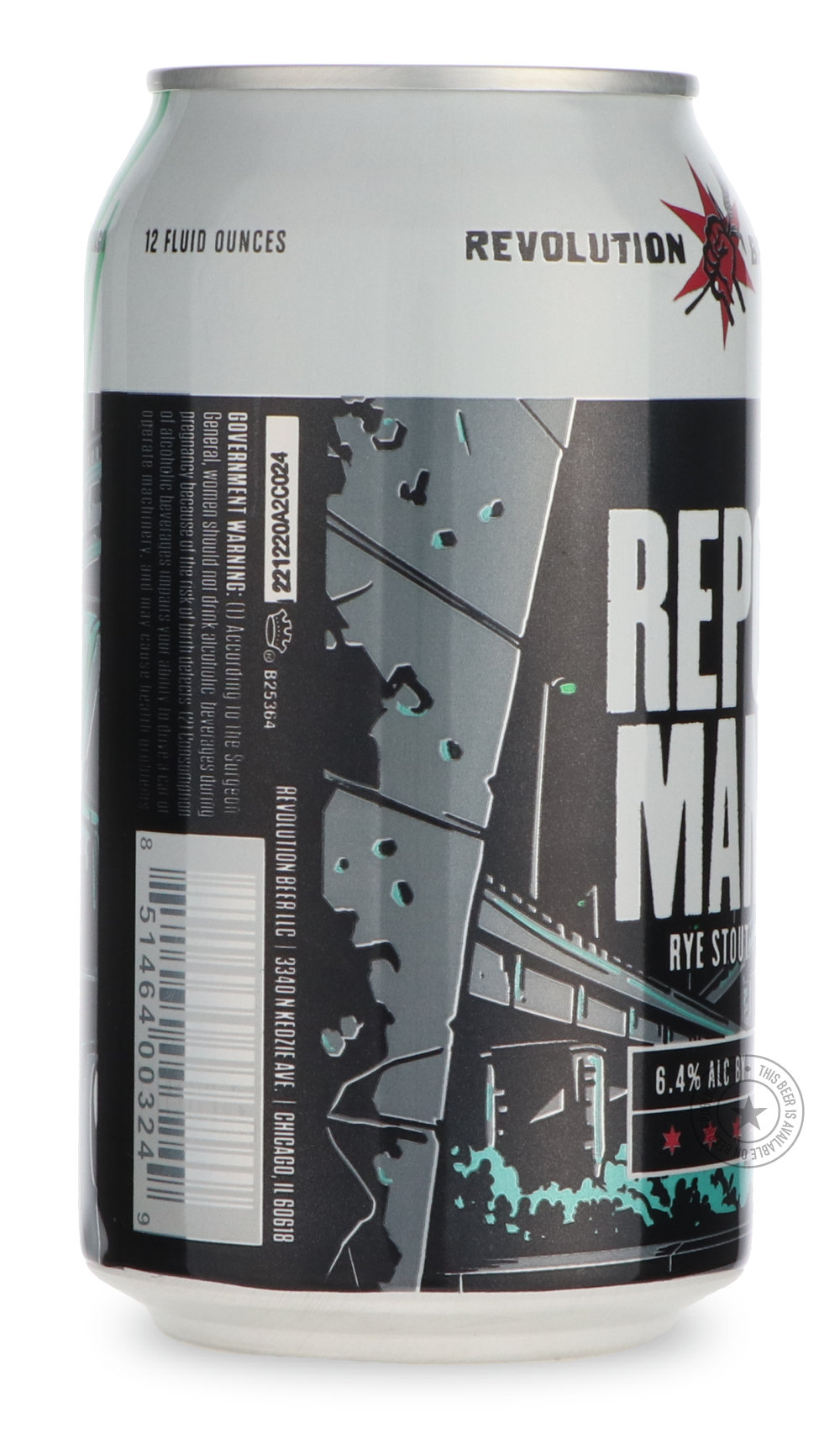 -Revolution- Repo Man-Stout & Porter- Only @ Beer Republic - The best online beer store for American & Canadian craft beer - Buy beer online from the USA and Canada - Bier online kopen - Amerikaans bier kopen - Craft beer store - Craft beer kopen - Amerikanisch bier kaufen - Bier online kaufen - Acheter biere online - IPA - Stout - Porter - New England IPA - Hazy IPA - Imperial Stout - Barrel Aged - Barrel Aged Imperial Stout - Brown - Dark beer - Blond - Blonde - Pilsner - Lager - Wheat - Weizen - Amber - 